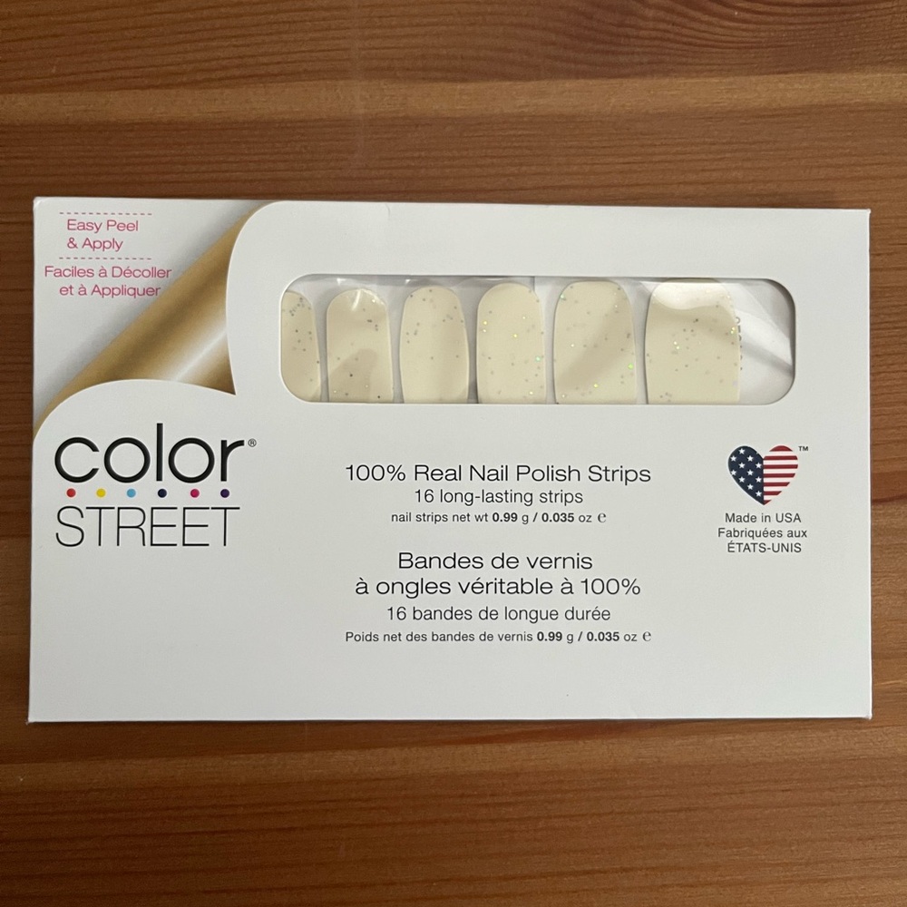 💅 3/$25 - ColorStreet - Ivory Icon